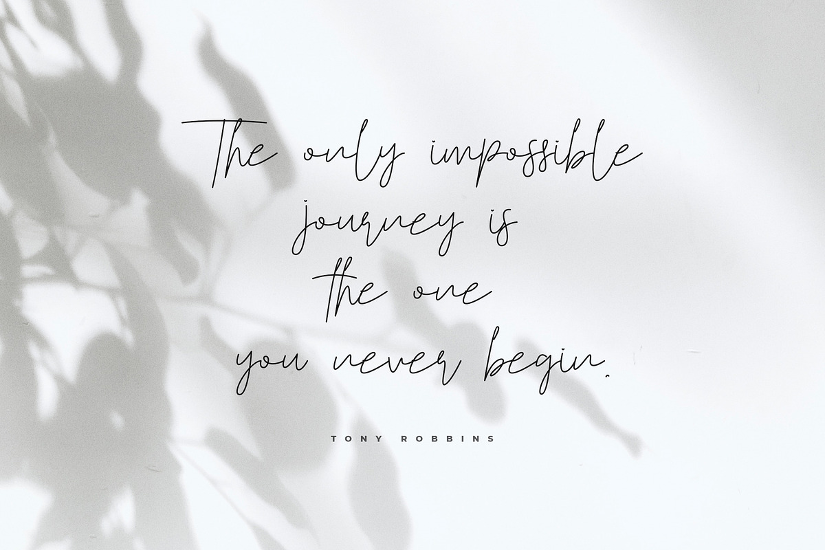 The Southern Font | Monoline Script, a Script Font by Jadatype.id (Photo 7 of 11)