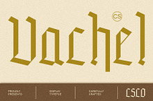 CS Vachel – Gothic Font
