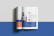 Company Profile Template, a Brochure Template by KreateTribe (Thumbnail 2 of 7)