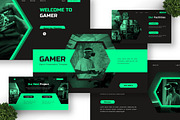 Gamer - Esport Google Slide, a Presentation Template by Deepslide Studio (Thumbnail 2 of 6)