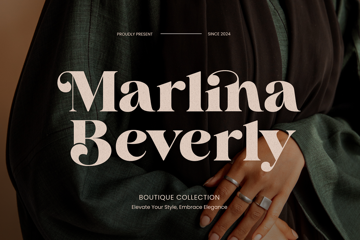 Rocline Serif, a Serif Font by zeenesia (Photo 4 of 16)