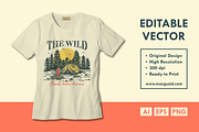 The Wild Feels Like Home, a Seasonal Illustration by Mangustudio (Thumbnail 2 of 3)