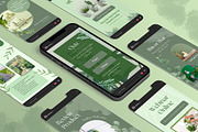 Green Life 3in1 Canva Template, a Social Media Template by Brandearth RRGraph (Thumbnail 11 of 11)