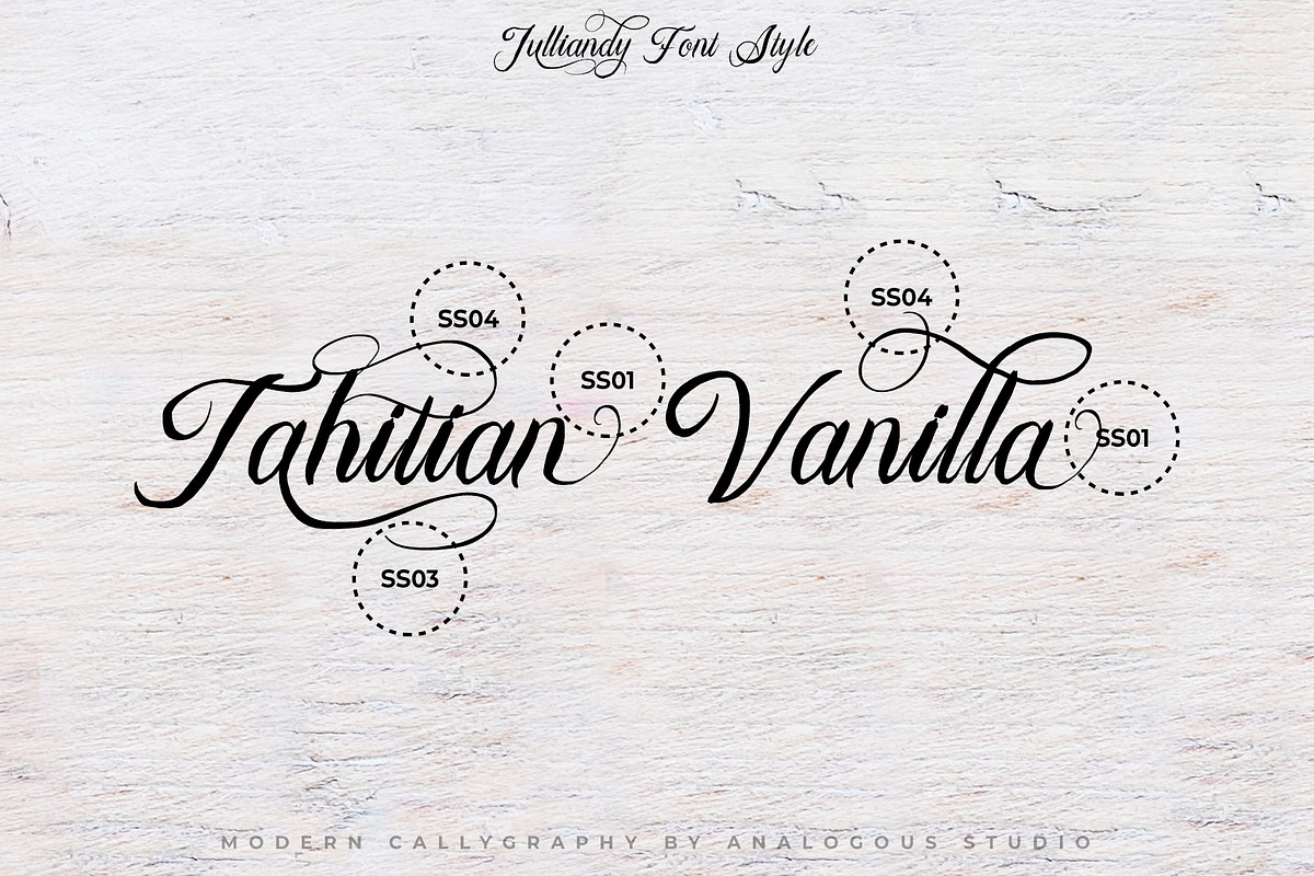 Bulliandry | Modern Calligraphy preview 6