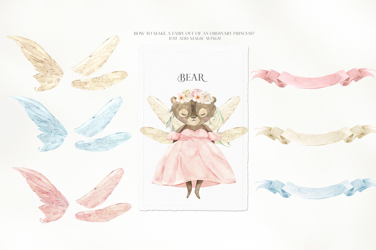 Fairies & Royals Character Creator, an Animal Illustration by Cat In Colour (Photo 7 of 13)