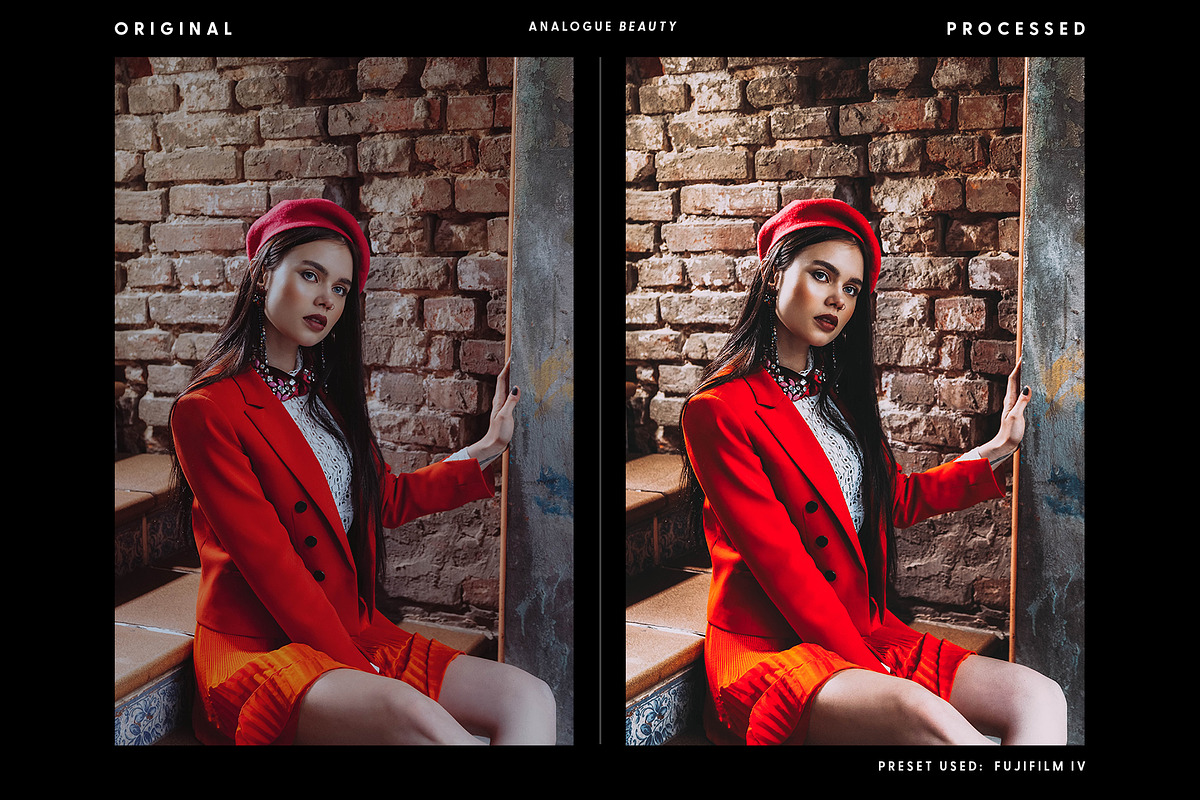 Analogue Beauty - Actions & Presets, an Action Add-On by Hydrozi Presets (Photo 11 of 13)