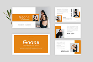 Geona - Google Slide Template