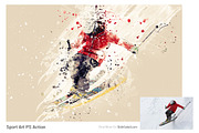 Sport Modern Art Photoshop Action, an Action Add-On by SlideSalad (Thumbnail 7 of 21)