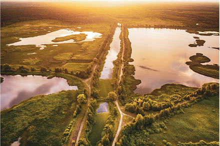 Rural summer sunset, a Nature Photo by Nature and travel