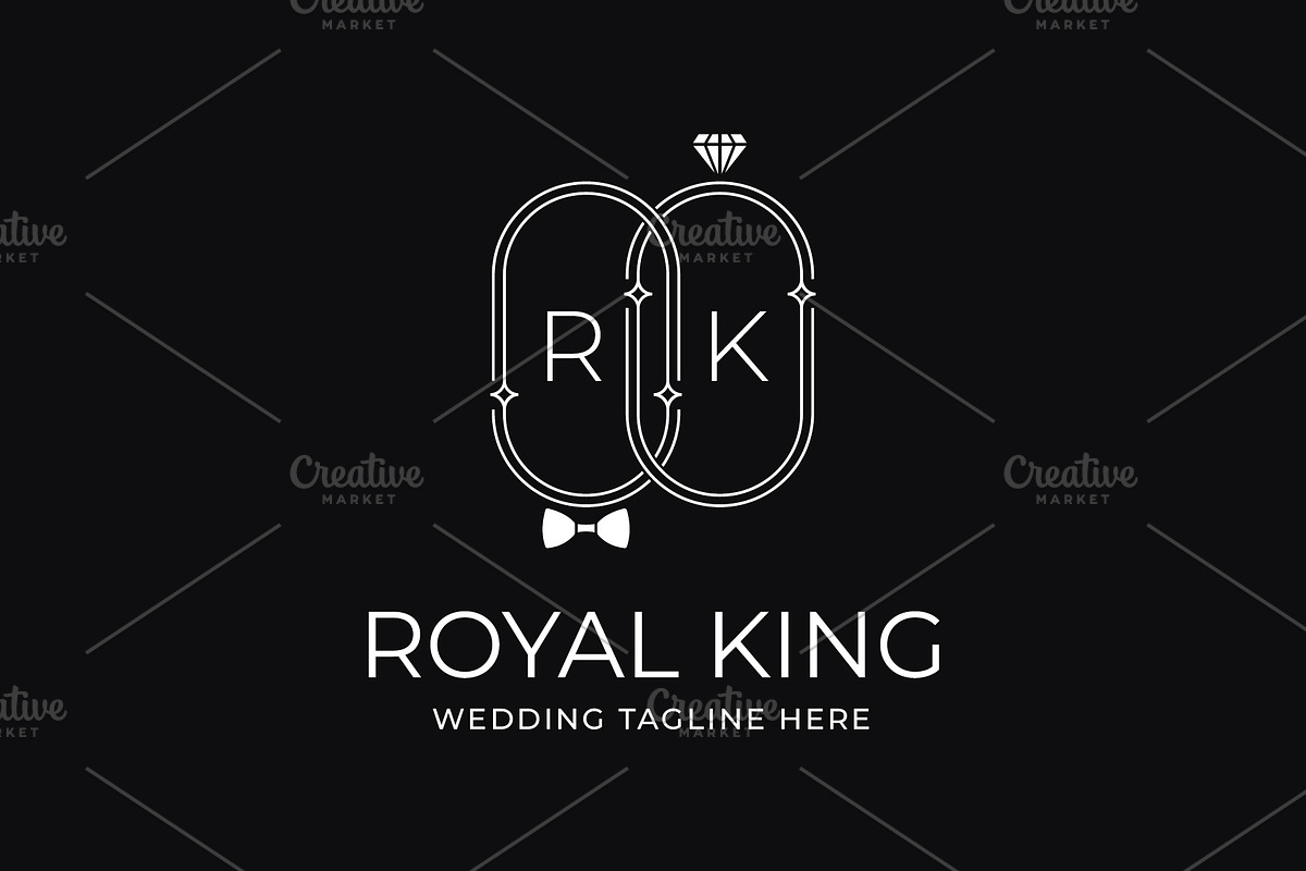 Angles Royal King - Wedding Logo, a Branding & Logo Template by Creattlle (Photo 4 of 4)