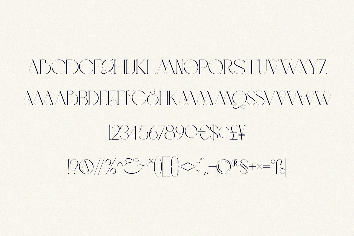 BLOSTA Font Duo//Serif & Script, a Serif Font by Alcode (Photo 13 of 23)