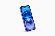iPhone 16 - 24 Mockups Scenes, an iPhone Mockup by Asylab (Thumbnail 45 of 58)