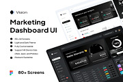 Vision - Marketing Dashboard UI KIT, an UI Kit Template by Lumina_ui_ux202 (Thumbnail 1 of 6)