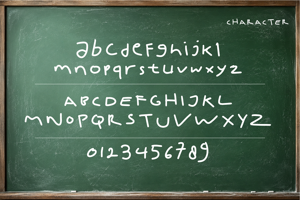 Thole Pencil Days – Hand Drawn Font, a Handwritten Font by Badsign Type (Photo 2 of 8)