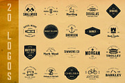 The Retro Brand Font Bundle, a Sans Serif Font by Bart Wesolek (Thumbnail 9 of 14)