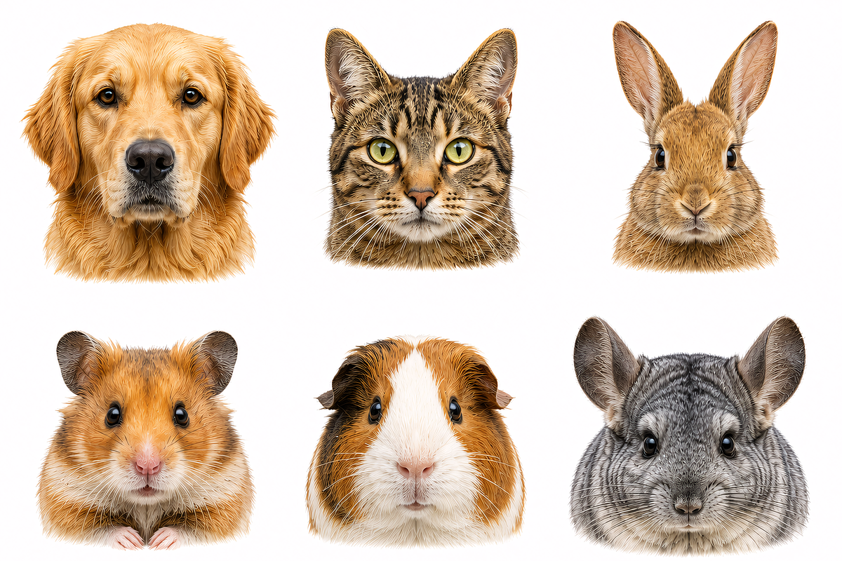 Wild Animals Illustration Clipart, an Animal Illustration by Wowly Design (Photo 4 of 20)