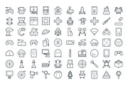 100+ Gaming Vector Icons, an Outline Icon by Vectors Market (Thumbnail 2 of 3)