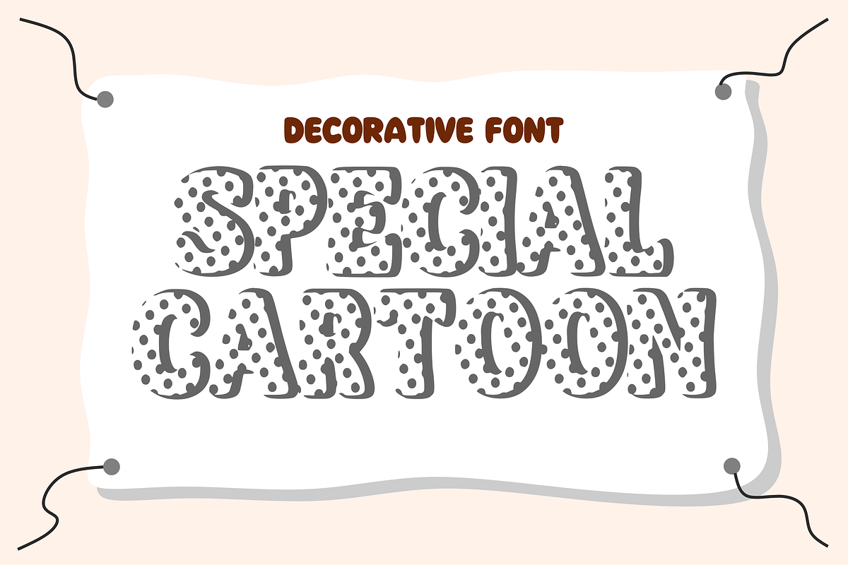 Clown Sketch - Clown Font Types, a Font by KiddoGlyphs Studio (Photo 2 of 3)