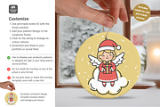 Round Ornament Canva Smart Mockup, a Mockup by Mockup Scene (Thumbnail 7 of 11)