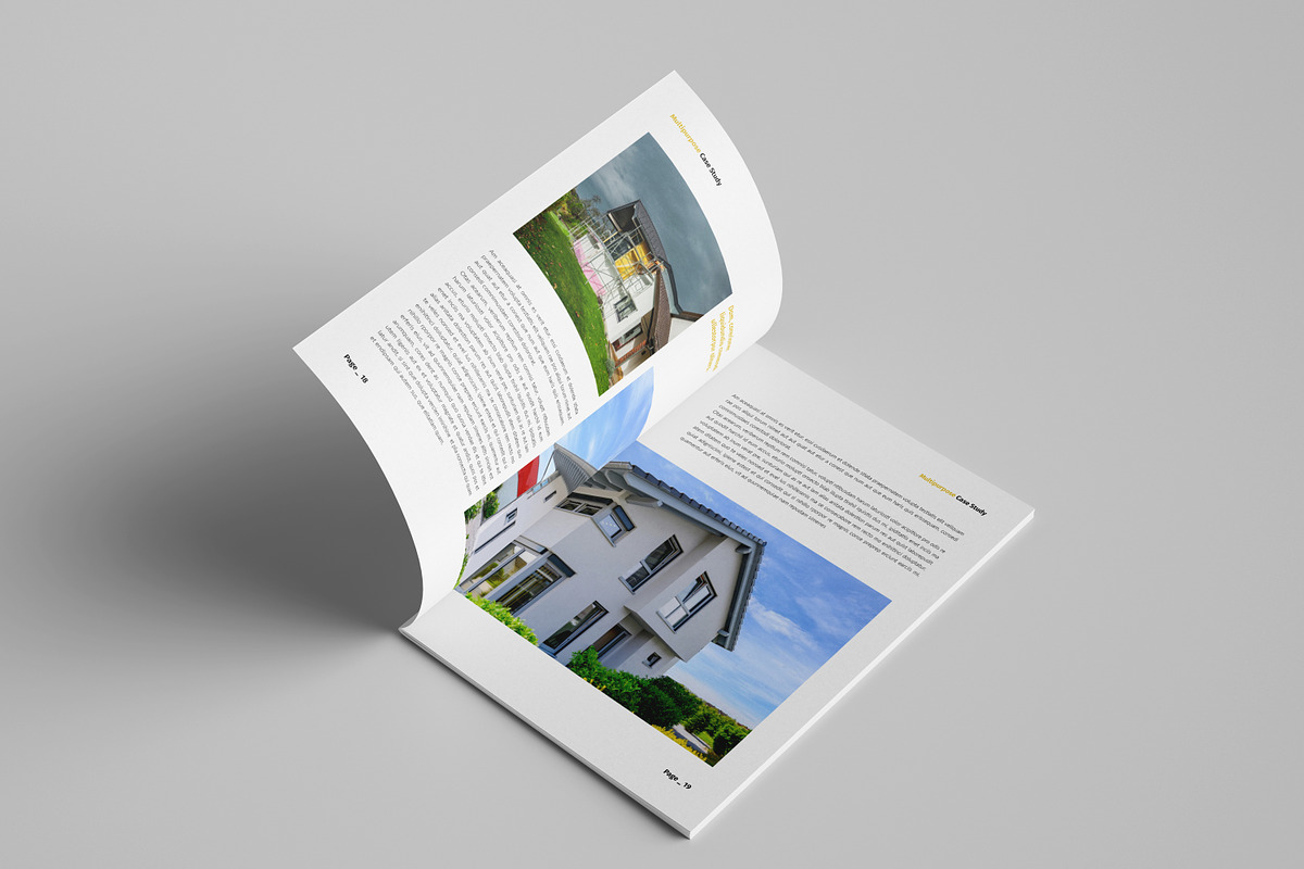 Architecture Case Study Brochure, a Brochure Template by Spark_Creative (Photo 10 of 16)