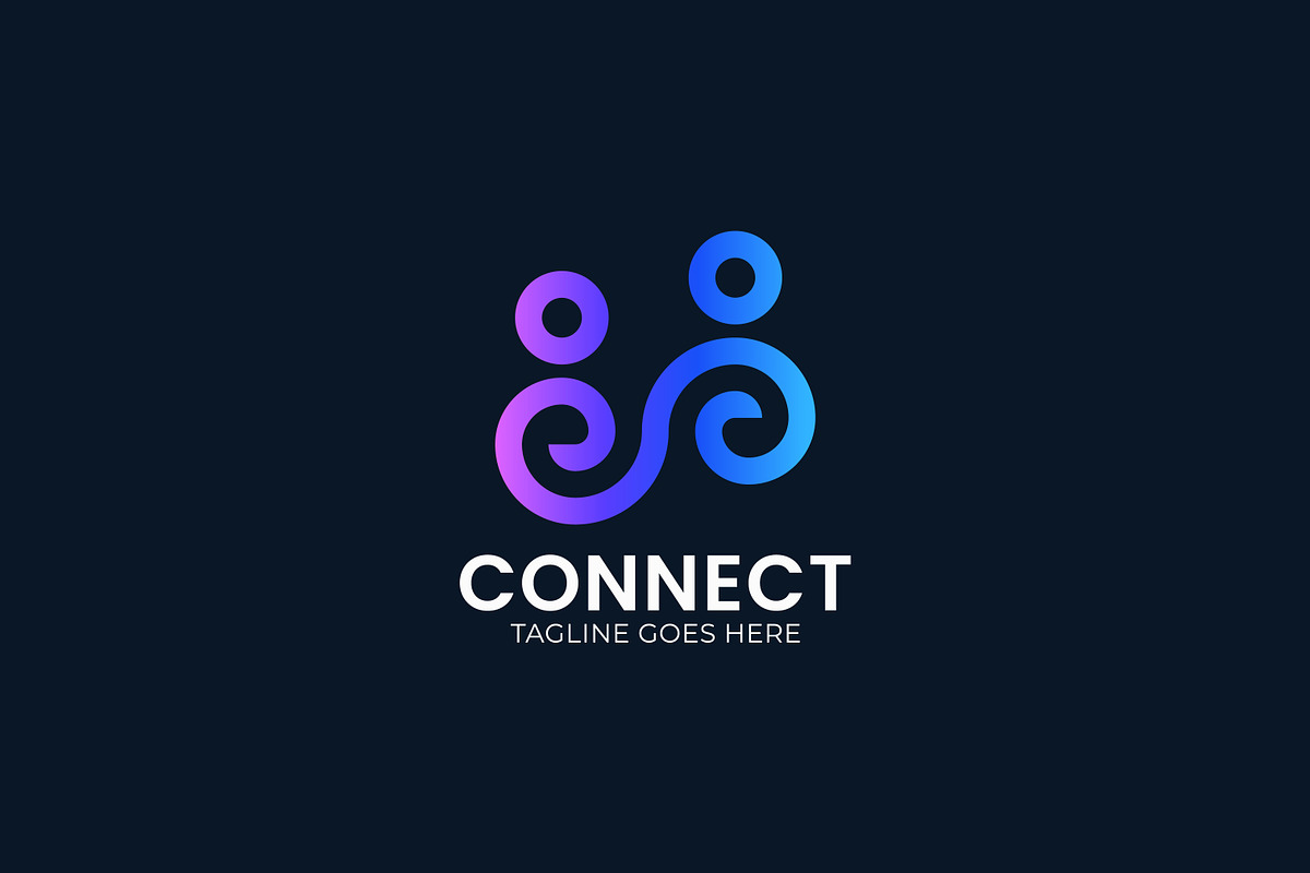 People Logo Connection Technology, a Branding & Logo Template by Signatoro (Photo 3 of 3)