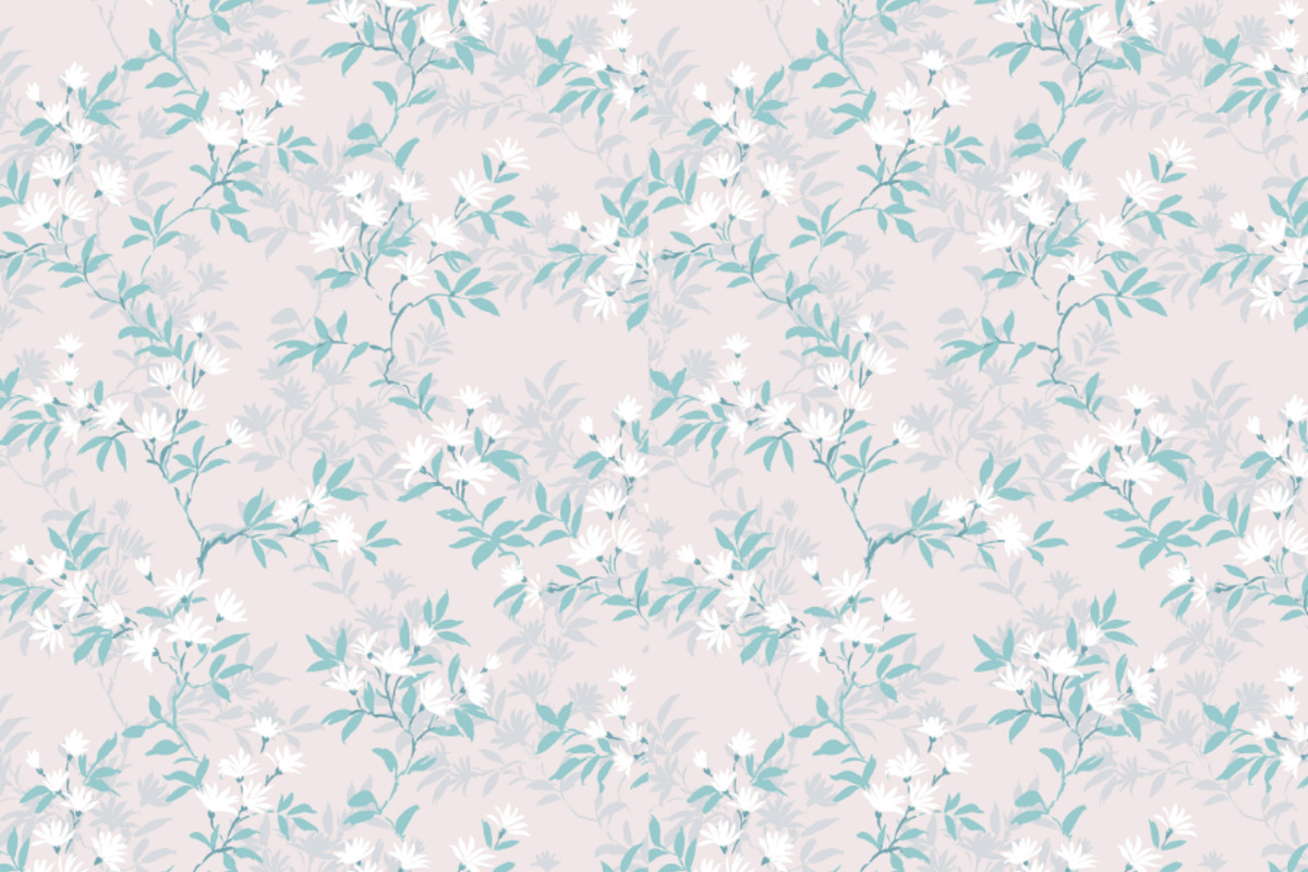 Magnolia flower vector illustration., a Decorative Illustration by pixel stock ( pattern ) (Photo 3 of 3)