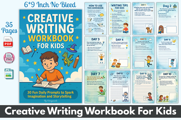 Creative Writing Workbook For Kids preview 7