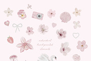 Soft pink vibe - hand-painted, an Object Graphic by Youksy (Thumbnail 3 of 14)