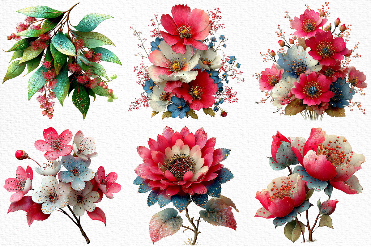 Whimsical Spring Clipart Png, an Illustration by Craft Nest (Photo 5 of 11)