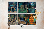 Aztec Backdrops Mythology Papers, a Background Graphic by ThatsDesignArt (Thumbnail 9 of 14)