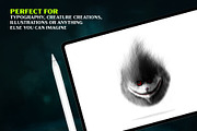Furry + Hairy Photoshop Brushes, a Brush Add-On by Tim Hankins Design (Thumbnail 4 of 5)