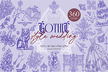 Wedding in GOTHIC style by  in Graphics