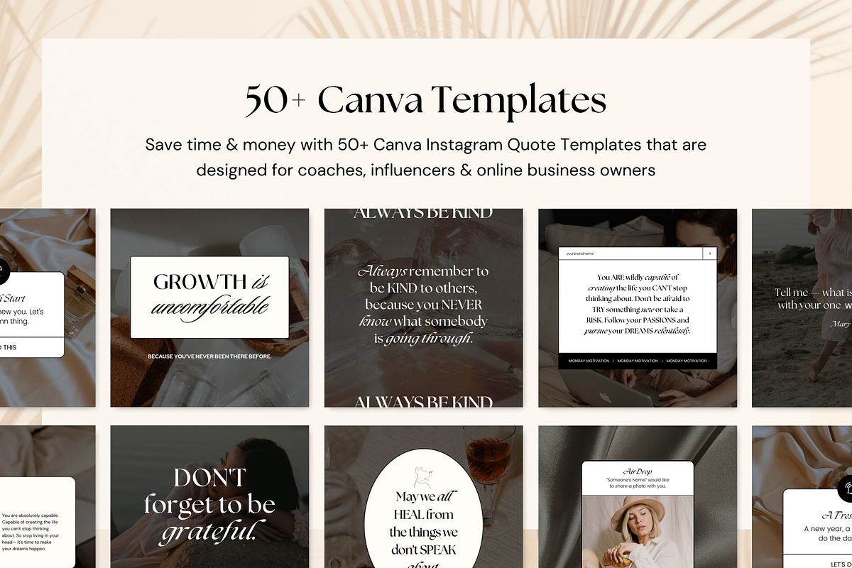 Aesthetic Instagram Quotes Canva, a Social Media Template by Fallon Gerst (Photo 4 of 11)