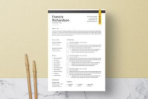 Clean Resume/CV Word