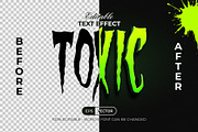 Toxic Text Effect, a Layer Style Add-On by Mockmenot (Thumbnail 2 of 3)