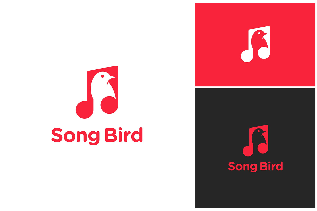 Song Bird Music Logo, a Branding & Logo Template by ika trisiana