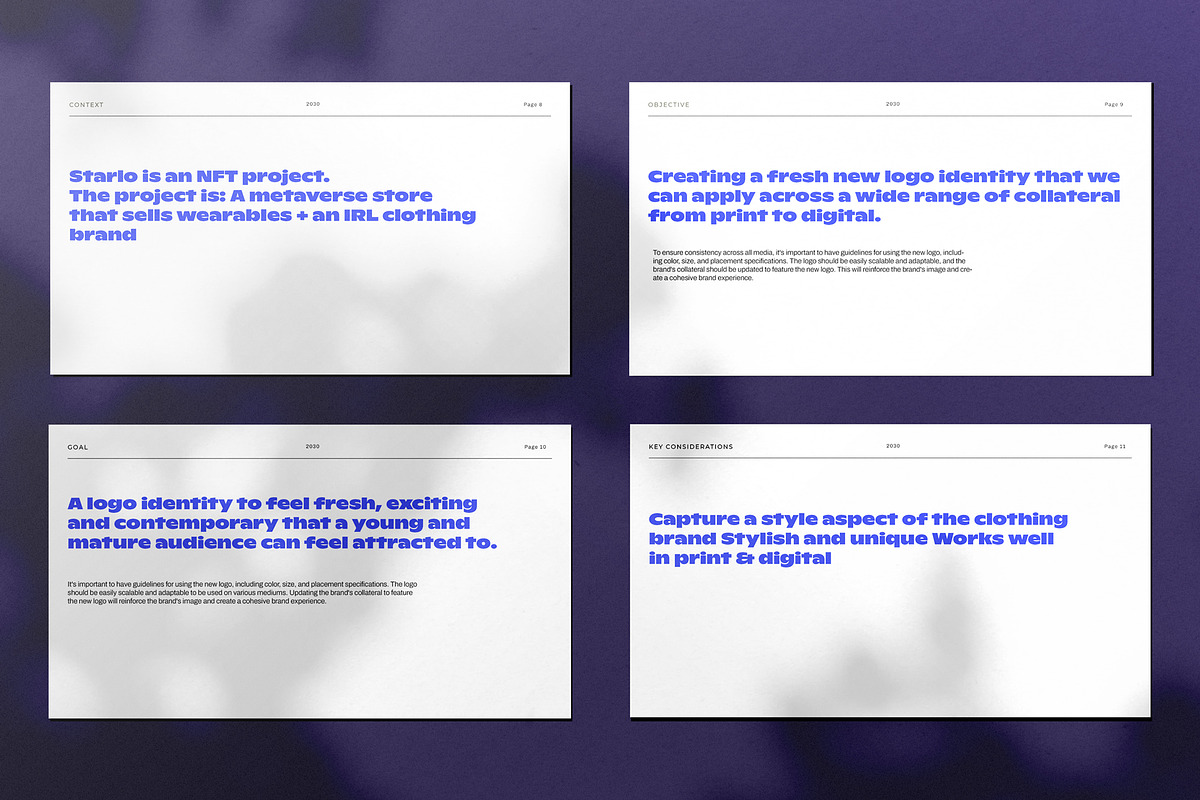 Sweet | Logo Presentation Template, a Presentation Template by CreativeSoup.io (Photo 4 of 16)