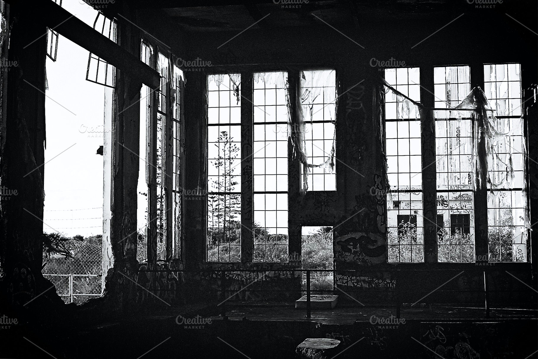 Film Photo - Old Industrial Building, an Industrial Photo by alex aitken