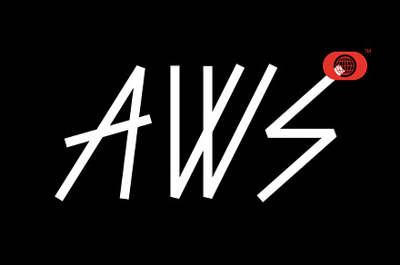 Srg - AWS Linear display font