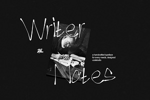 Writer Notes - Handwritten Script