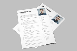 Resume CV Template 04