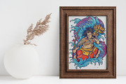 Watercolor Heroes & Demon Part 05, an Illustration by NStudio (Thumbnail 4 of 5)