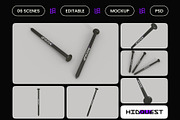 Long Nail Mockup, a Household Mockup by hiddemaru (Thumbnail 2 of 4)