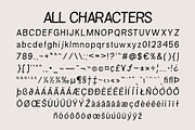 Galdien Rippled, a Sans Serif Font by Craft Supply Co. (Thumbnail 8 of 8)