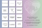 Romantic Quotes for instagram, a Social Media Template by digital_essence (Thumbnail 2 of 5)