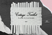 Paper Patchwork: Collage Toolkit, a Texture Graphic by Purple (Thumbnail 12 of 12)