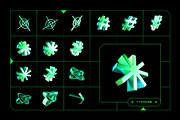 Y2K 3D Shapes - 113 illustrations, an Object Graphic by assetpro.design (Thumbnail 3 of 13)