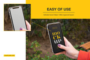 Phone Screen Mockup Set, an iPhone Mockup by Country4k (Thumbnail 3 of 4)