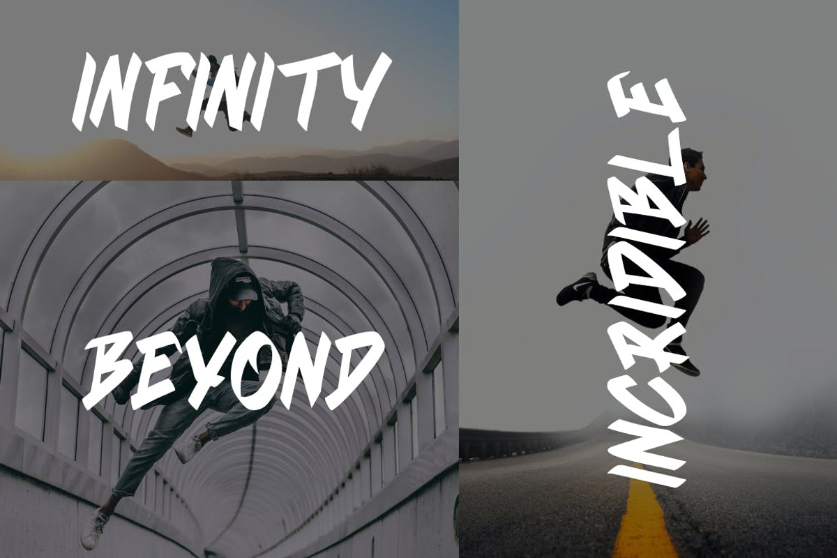 RIVERBANK - Aggressive Graffiti Font, a Sans Serif Font by TokoPress (Photo 5 of 10)