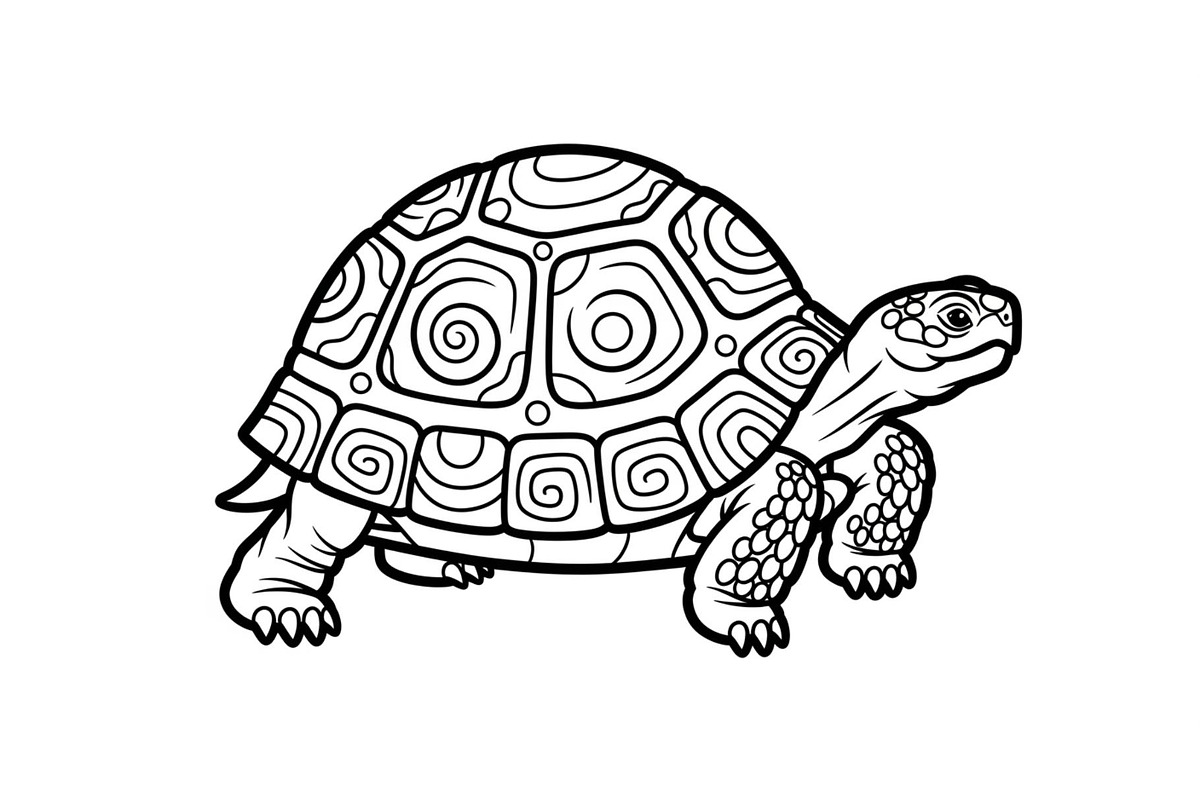 Turtle Line Art Illustration Bundle, an Illustration by Creativeshirt (Photo 3 of 48)